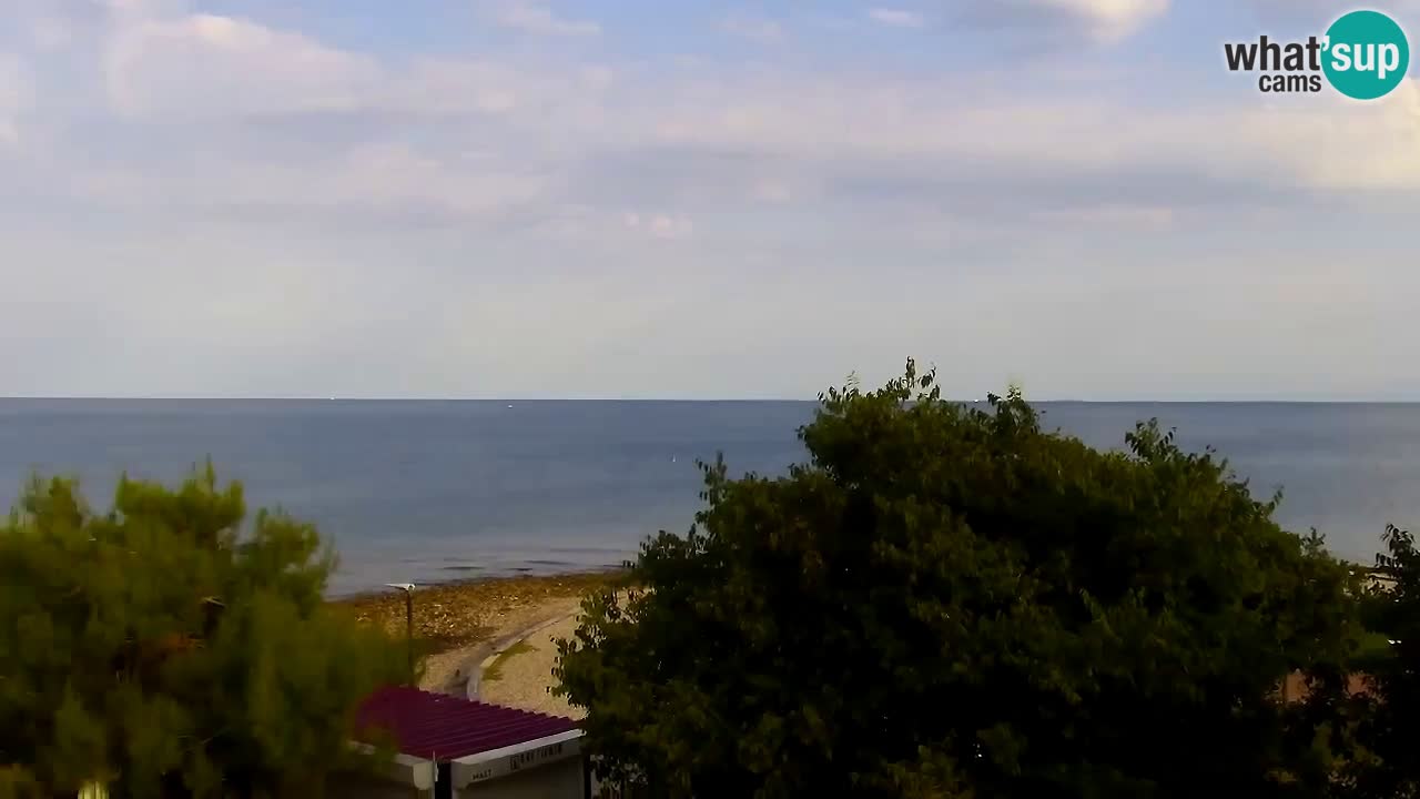 Isola – vista dal ristorante “Svetilnik – al Faro”