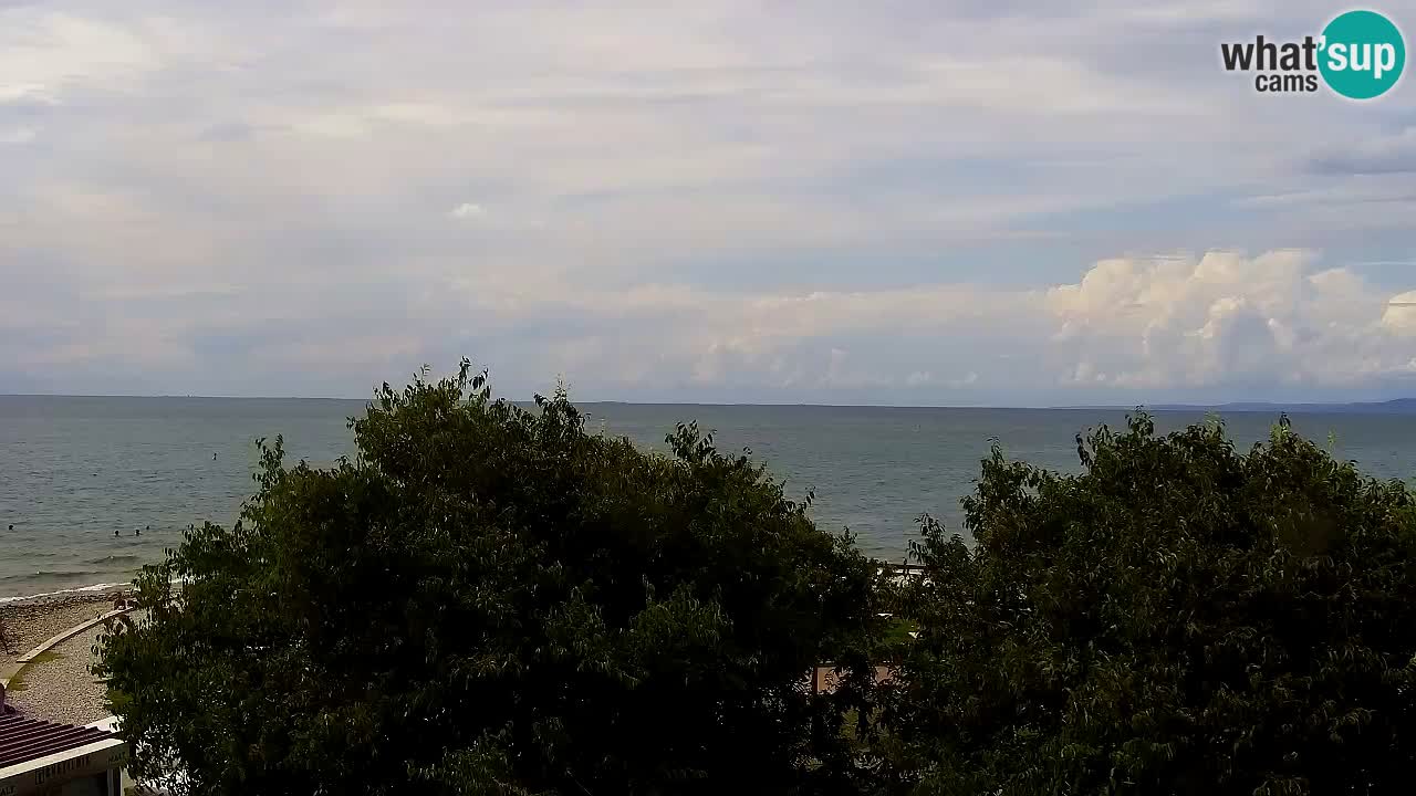 Izola – vue depuis le restaurant “Svetilnik”