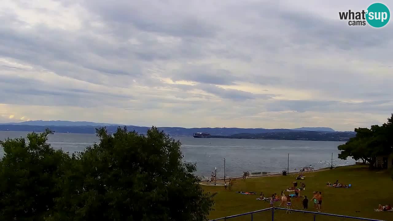 Izola – vue depuis le restaurant “Svetilnik”