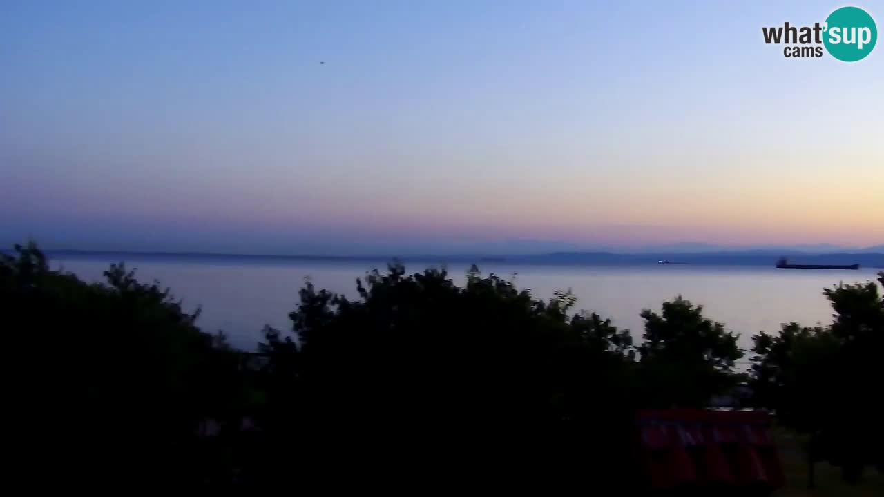 Izola – vue depuis le restaurant “Svetilnik”