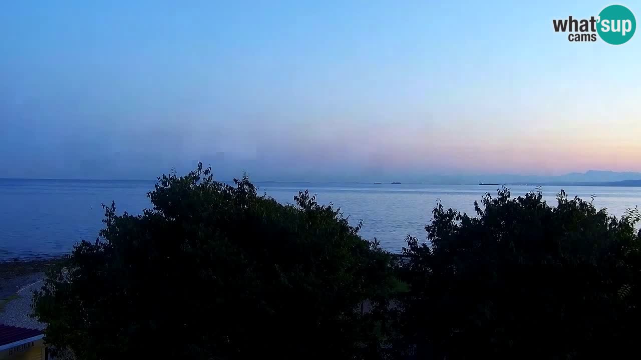Izola – Blick vom Restaurant “Svetilnik”