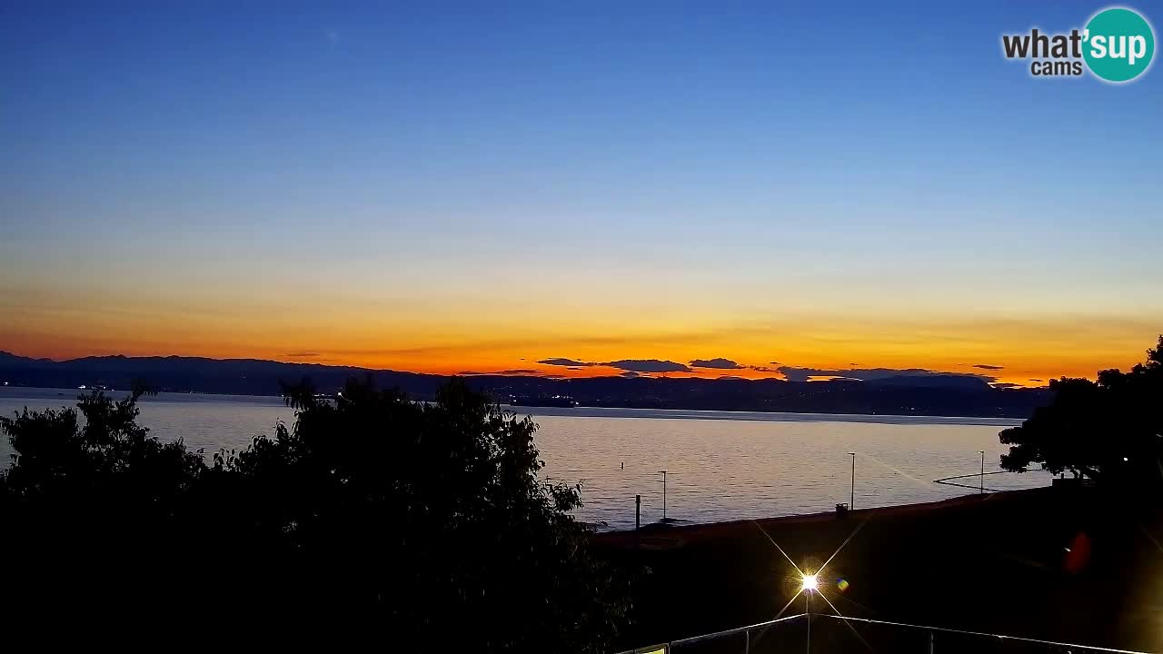 Izola – vue depuis le restaurant “Svetilnik”