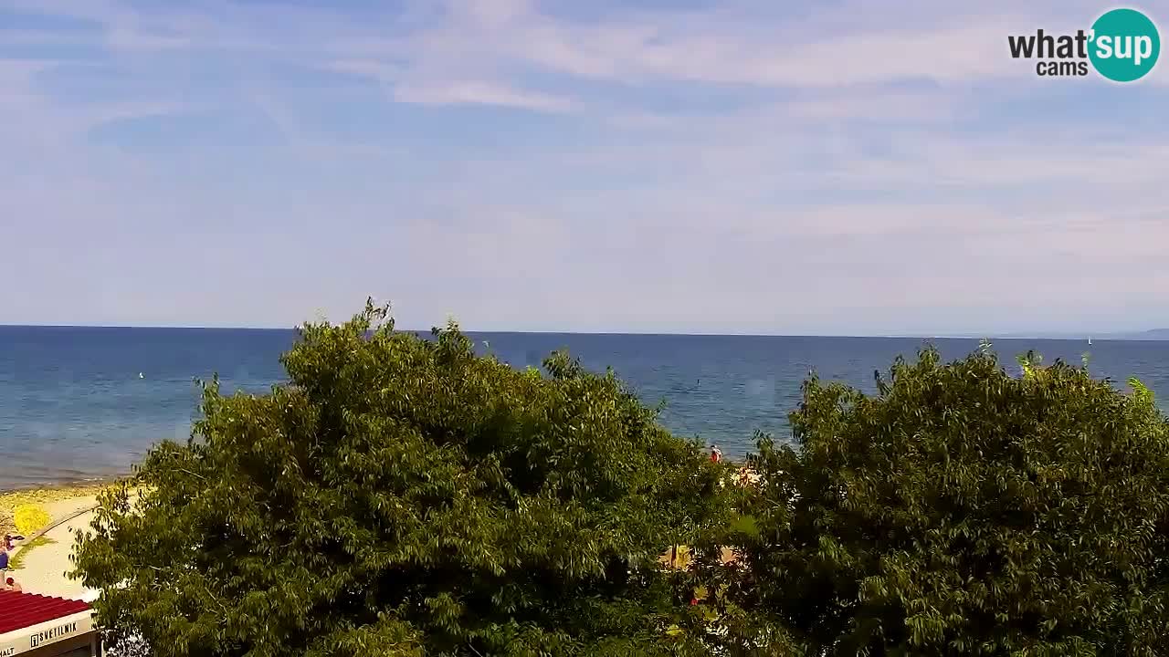 Isola – vista dal ristorante “Svetilnik – al Faro”