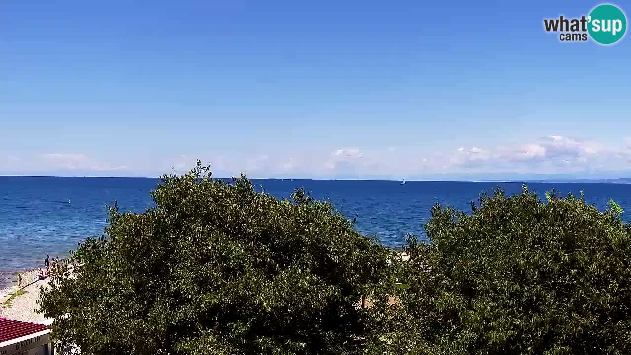 Izola – Blick vom Restaurant “Svetilnik”