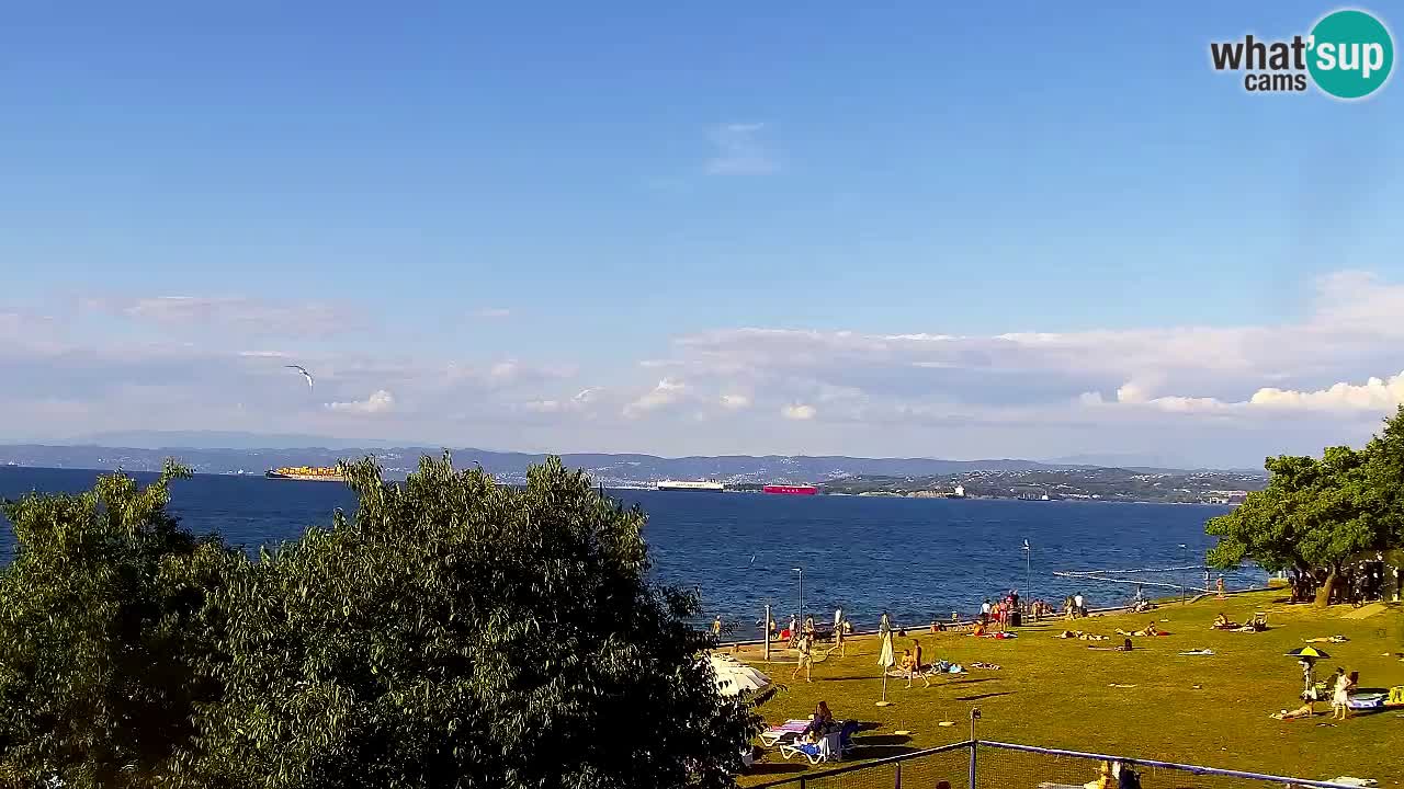 Izola – Blick vom Restaurant “Svetilnik”