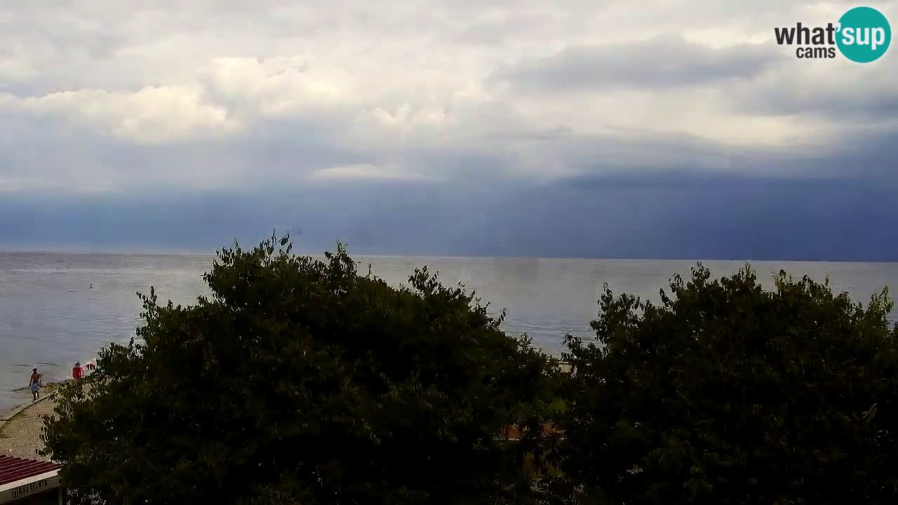 Izola spletna kamera – Restavracija Svetilnik ob morju