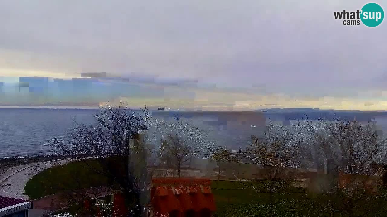 Izola Webcam – Restaurant Svetilnik an der Uferpromenade