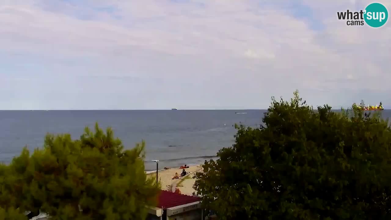 Webcam de Izola – Restaurante Svetilnik en el paseo marítimo