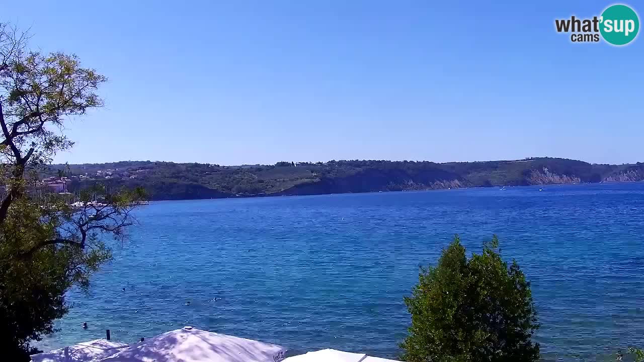 Izola spletna kamera – Restavracija Svetilnik ob morju