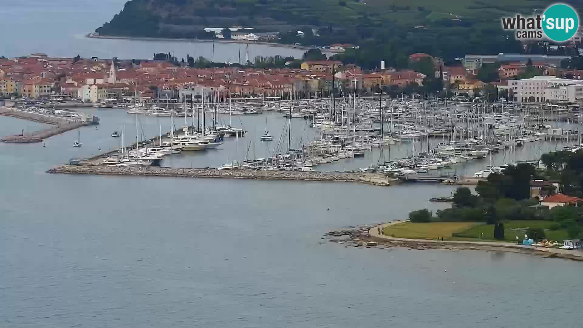Spletna kamera Izola – plaža San Simon