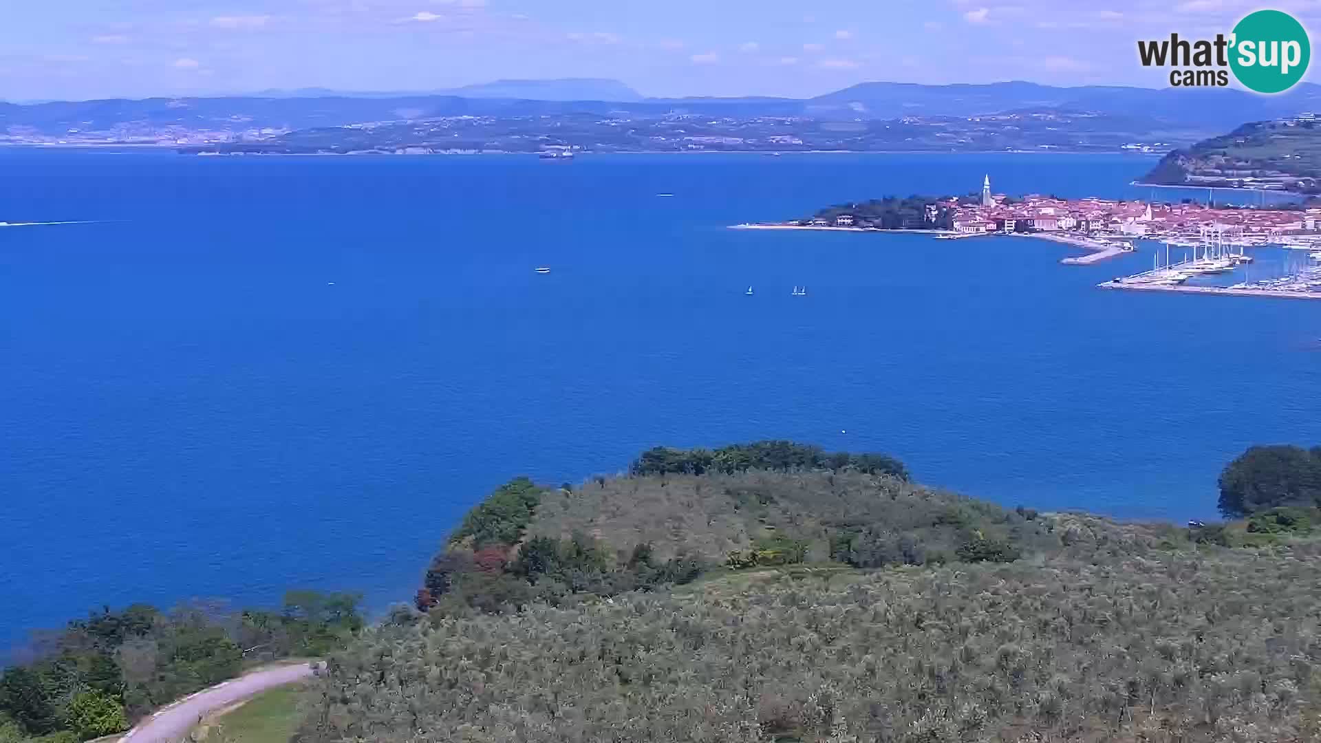 Webcam Izola – Live streaming from San Simon beach