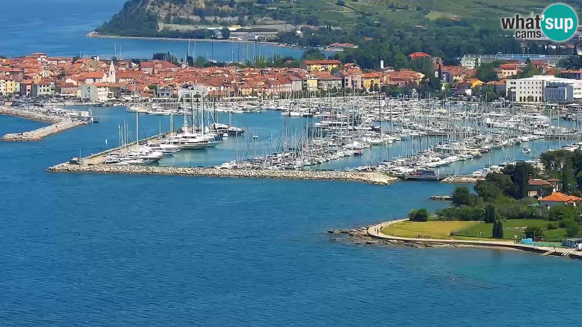 Webcam Izola – Live streaming from San Simon beach
