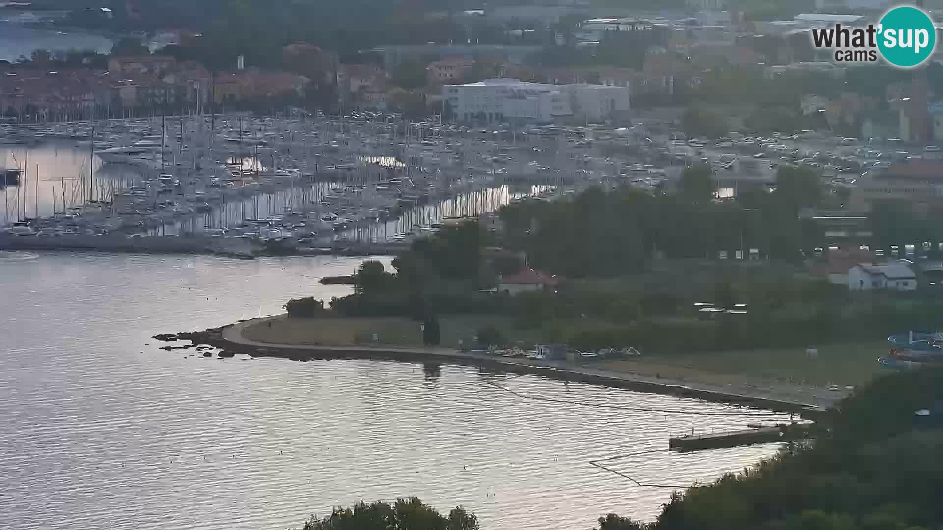 Spletna kamera Izola – plaža San Simon