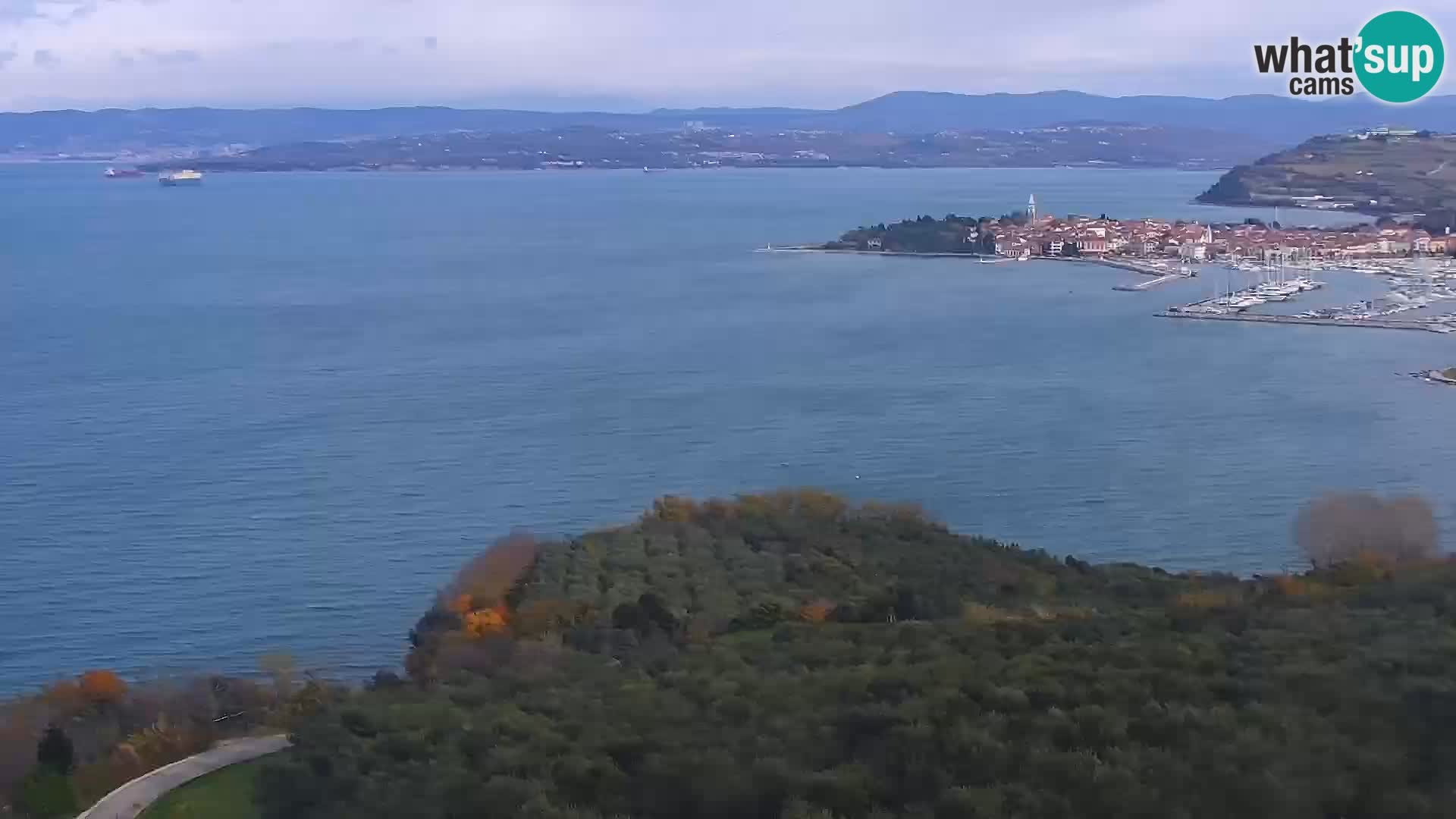 Webcam live Izola – strand San Simon