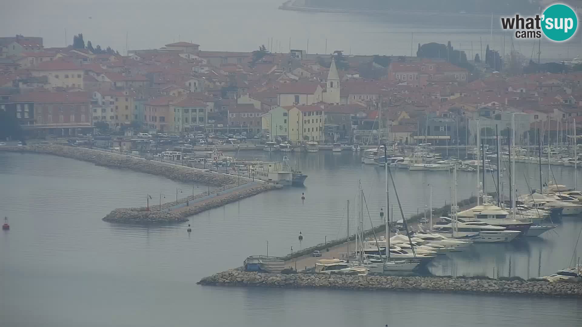 Webcam live Izola – strand San Simon