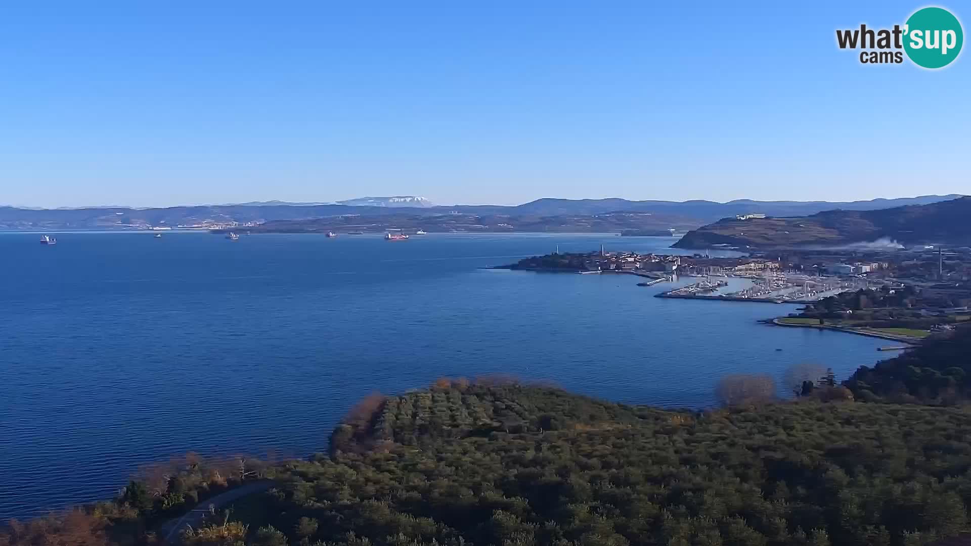 Webcam Izola – plage San Simon