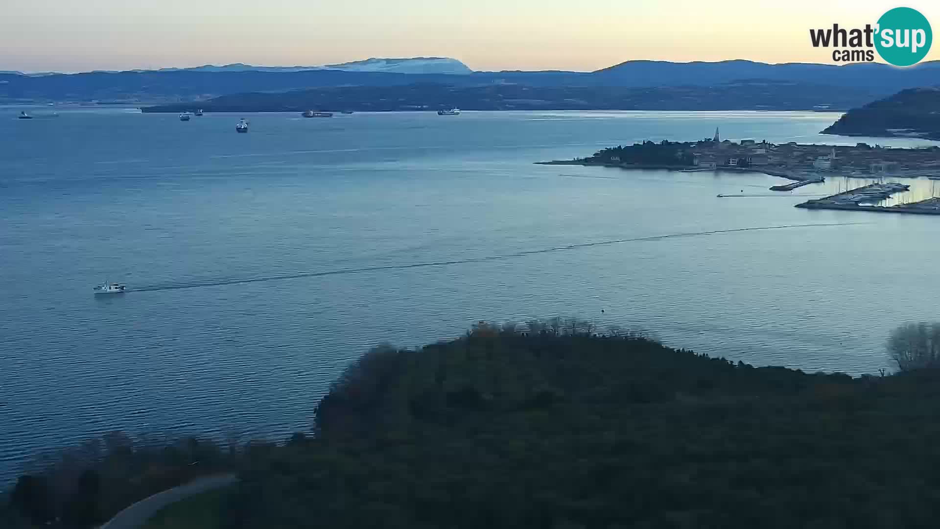 Webcam Izola – plage San Simon