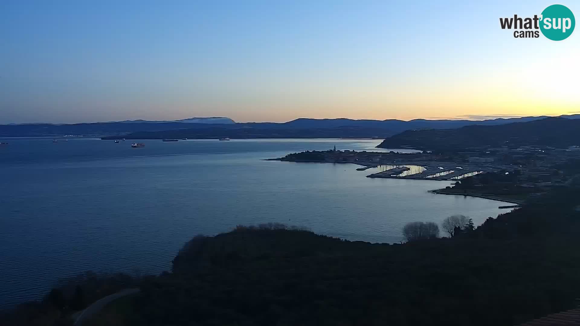 Izola webcam – Herrliche Aussicht von Belvedere Hotels