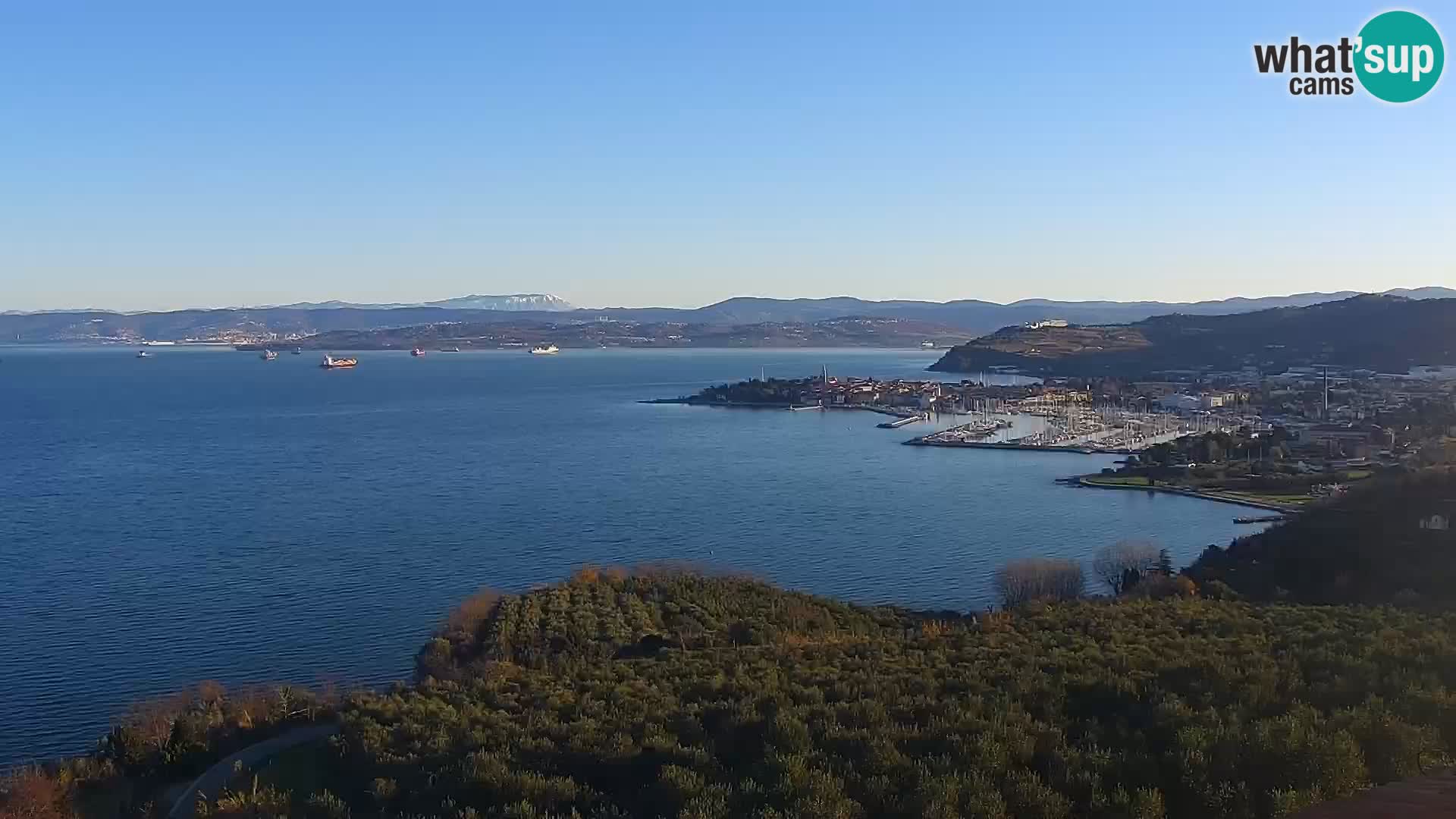 Izola webcam – Herrliche Aussicht von Belvedere Hotels