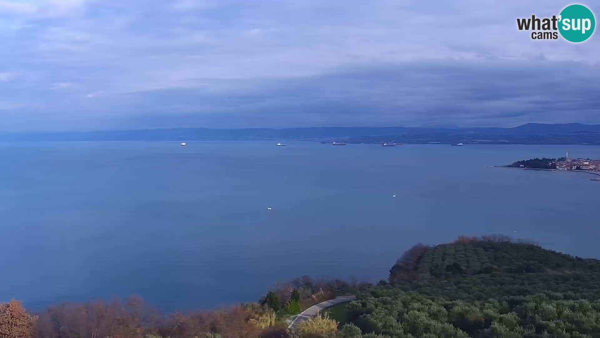 Webcam Izola – plage San Simon