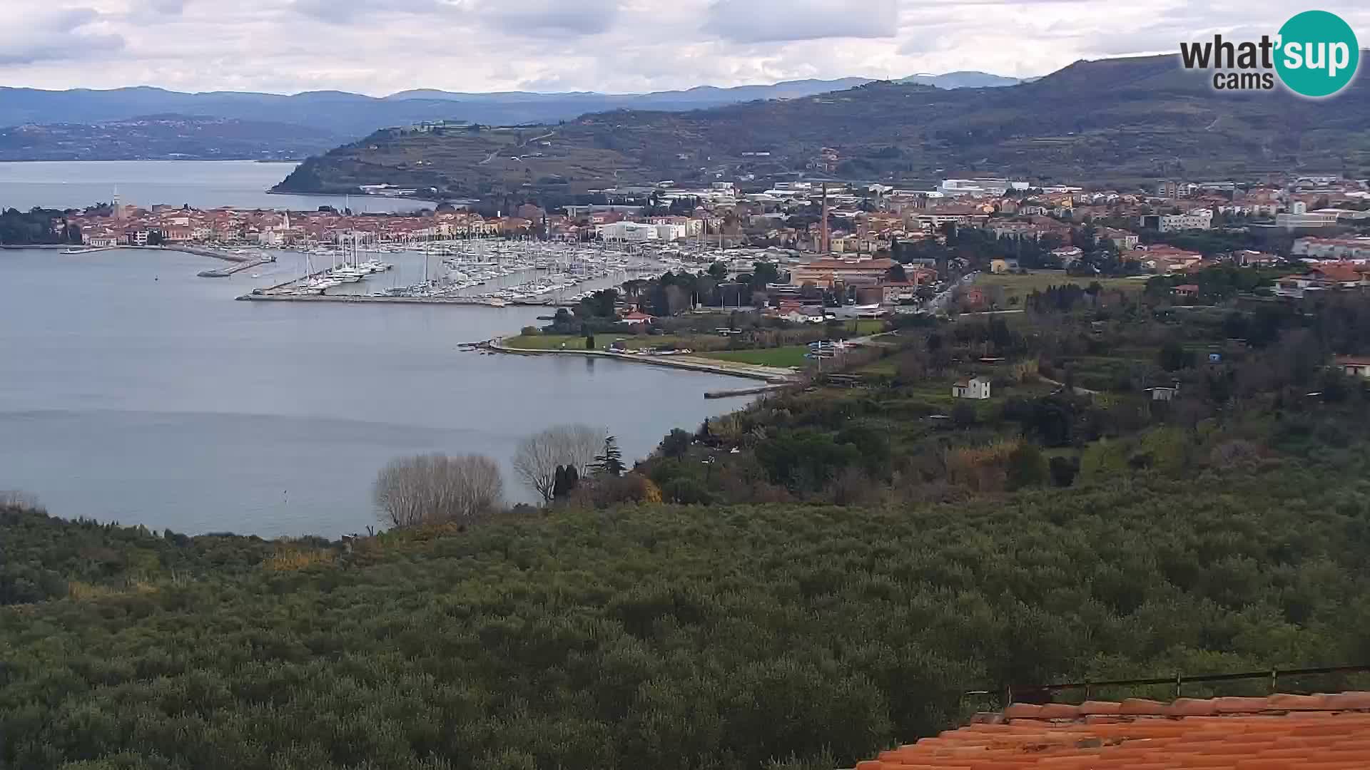 Izola webcam – Amazing view from Belvedere hotels