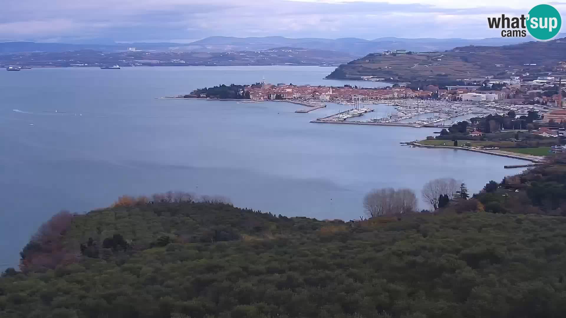 Izola webcam – Herrliche Aussicht von Belvedere Hotels