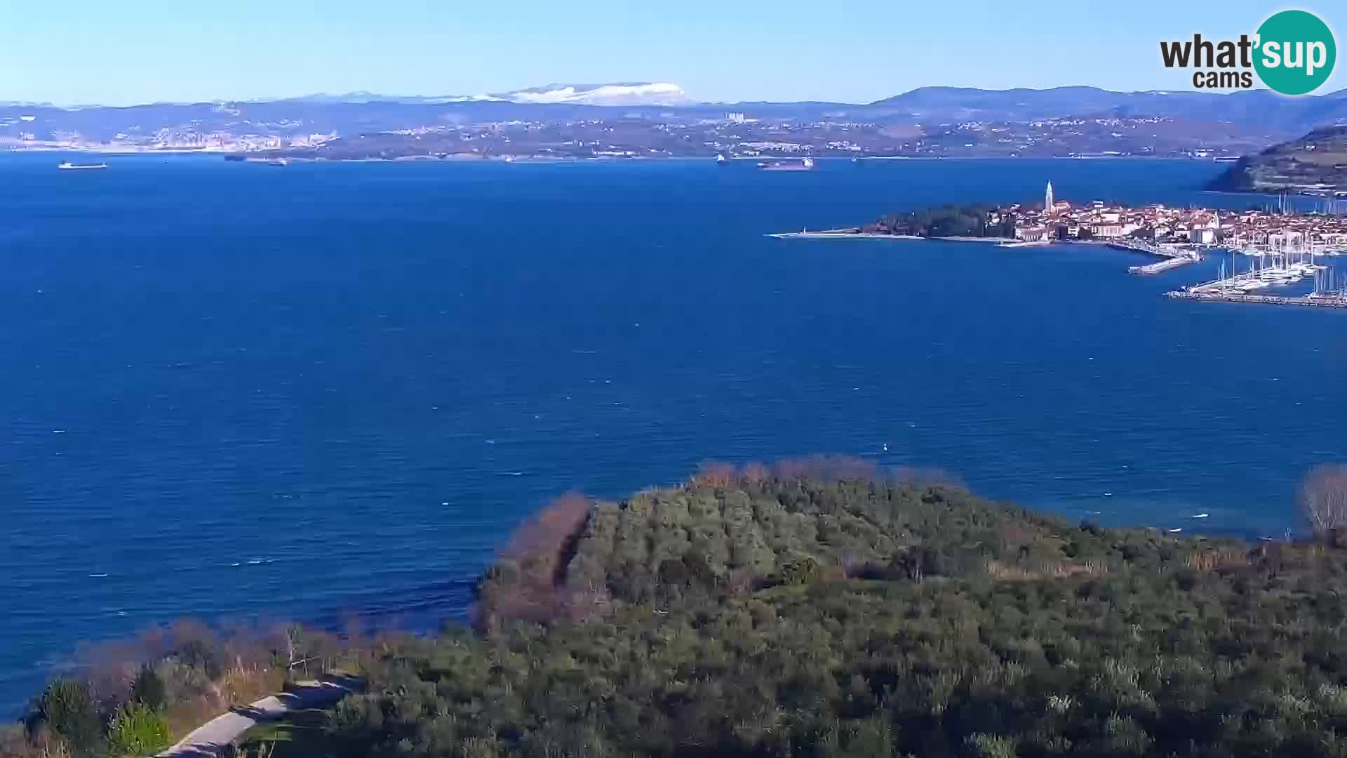 Webcam live Izola – strand San Simon