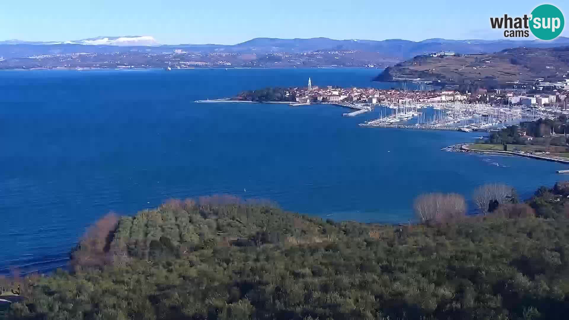 Webcam live Isola – spiaggia San Simone