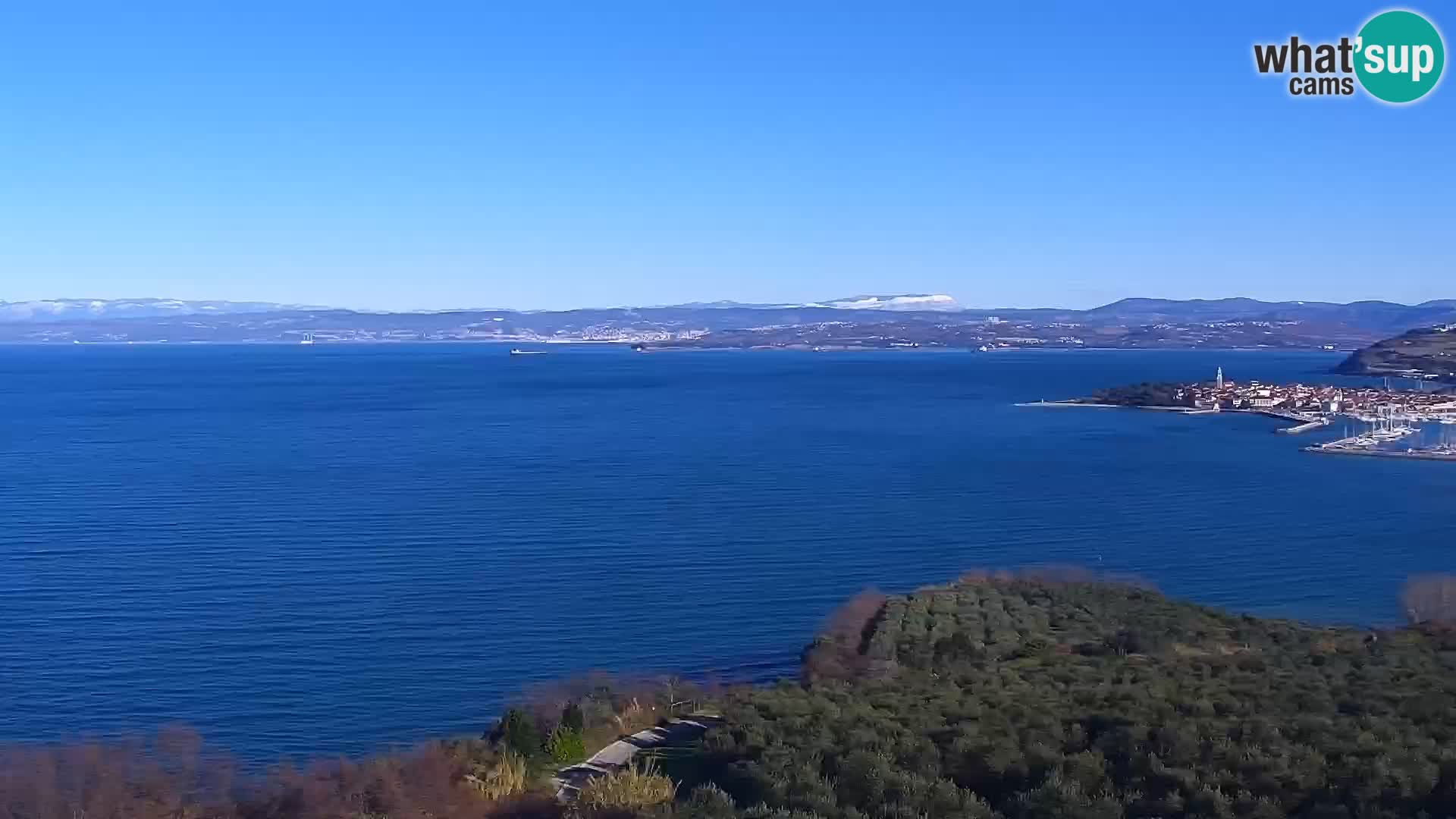 Webcam live Isola – spiaggia San Simone