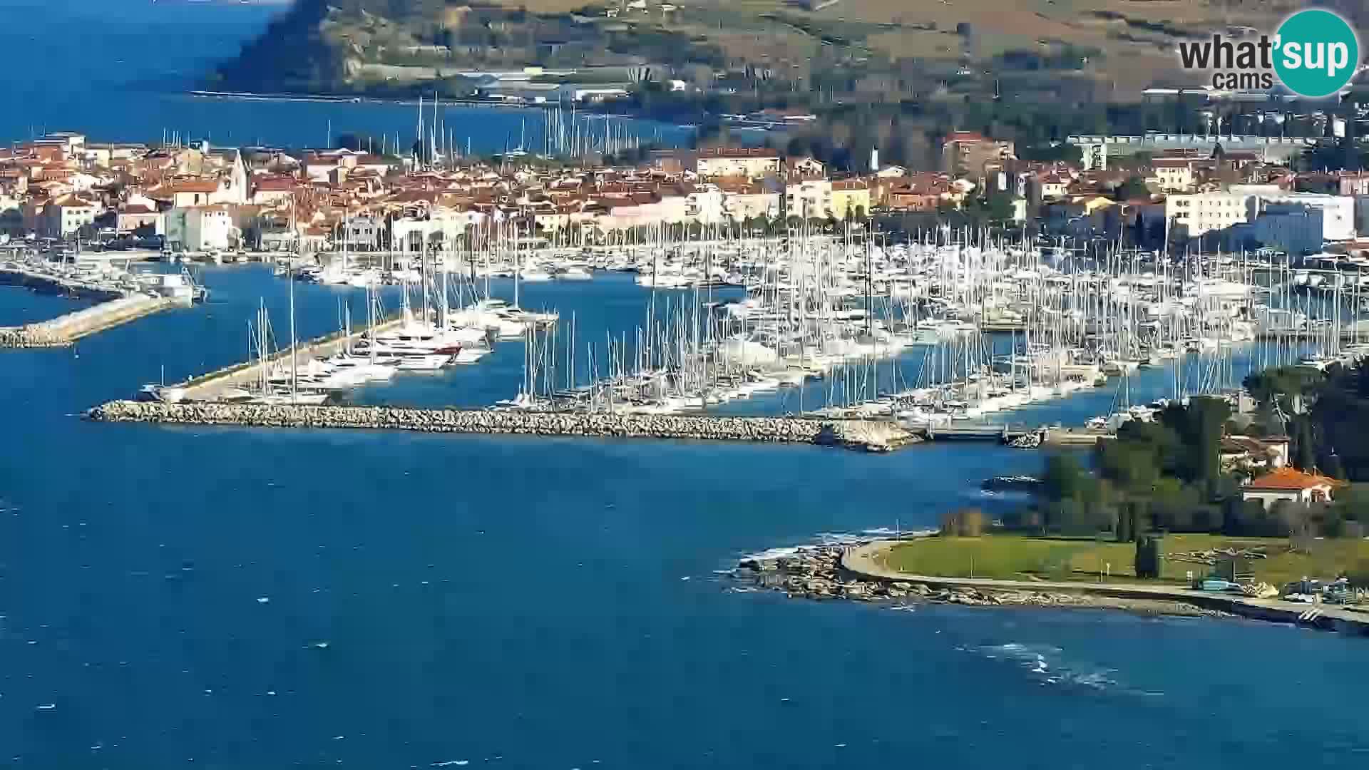 Webcam live Izola – strand San Simon