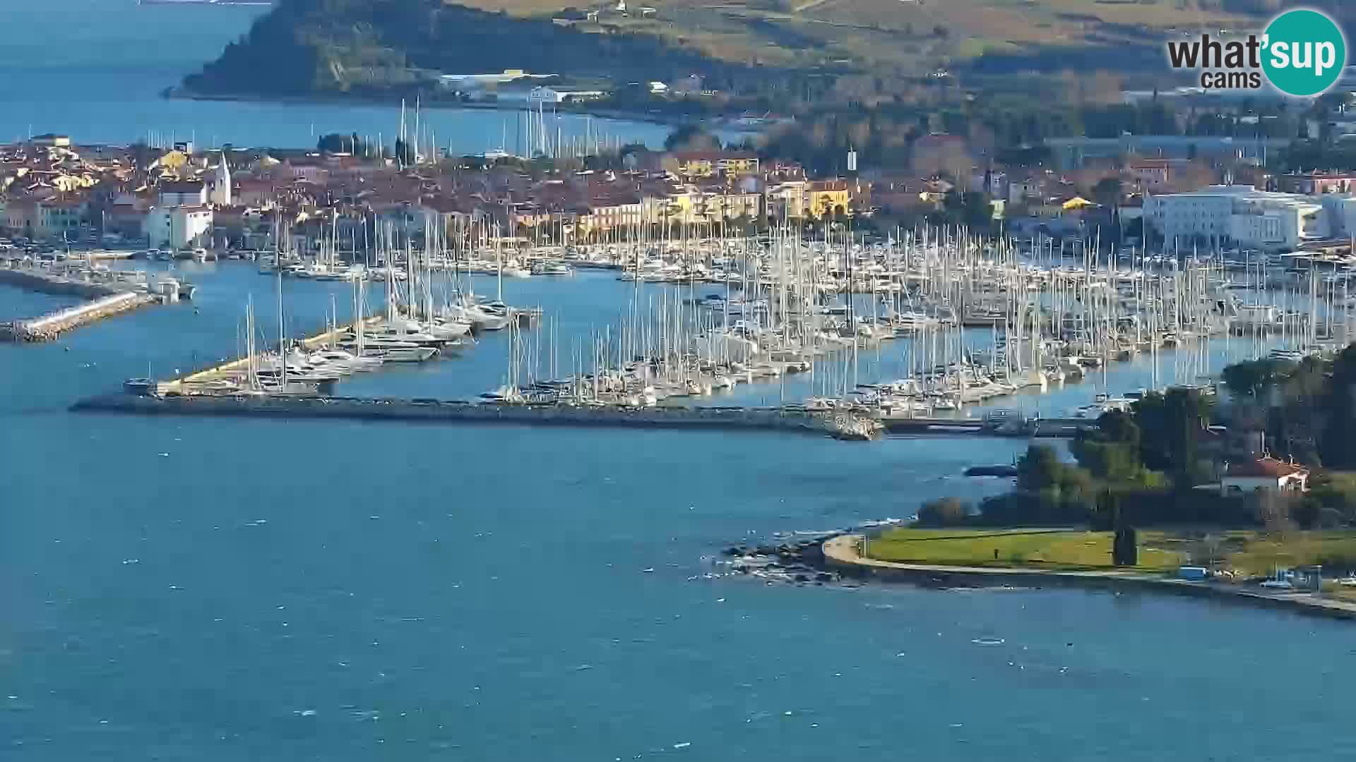 Webcam Izola – Live streaming from San Simon beach