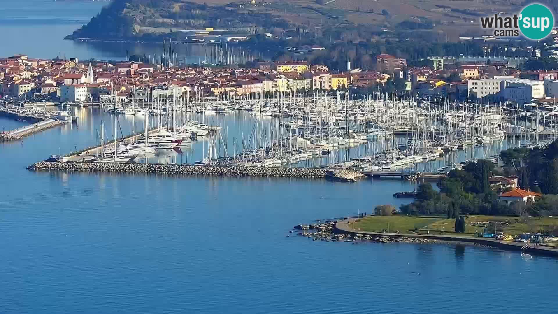 Webcam Izola – Live streaming from San Simon beach