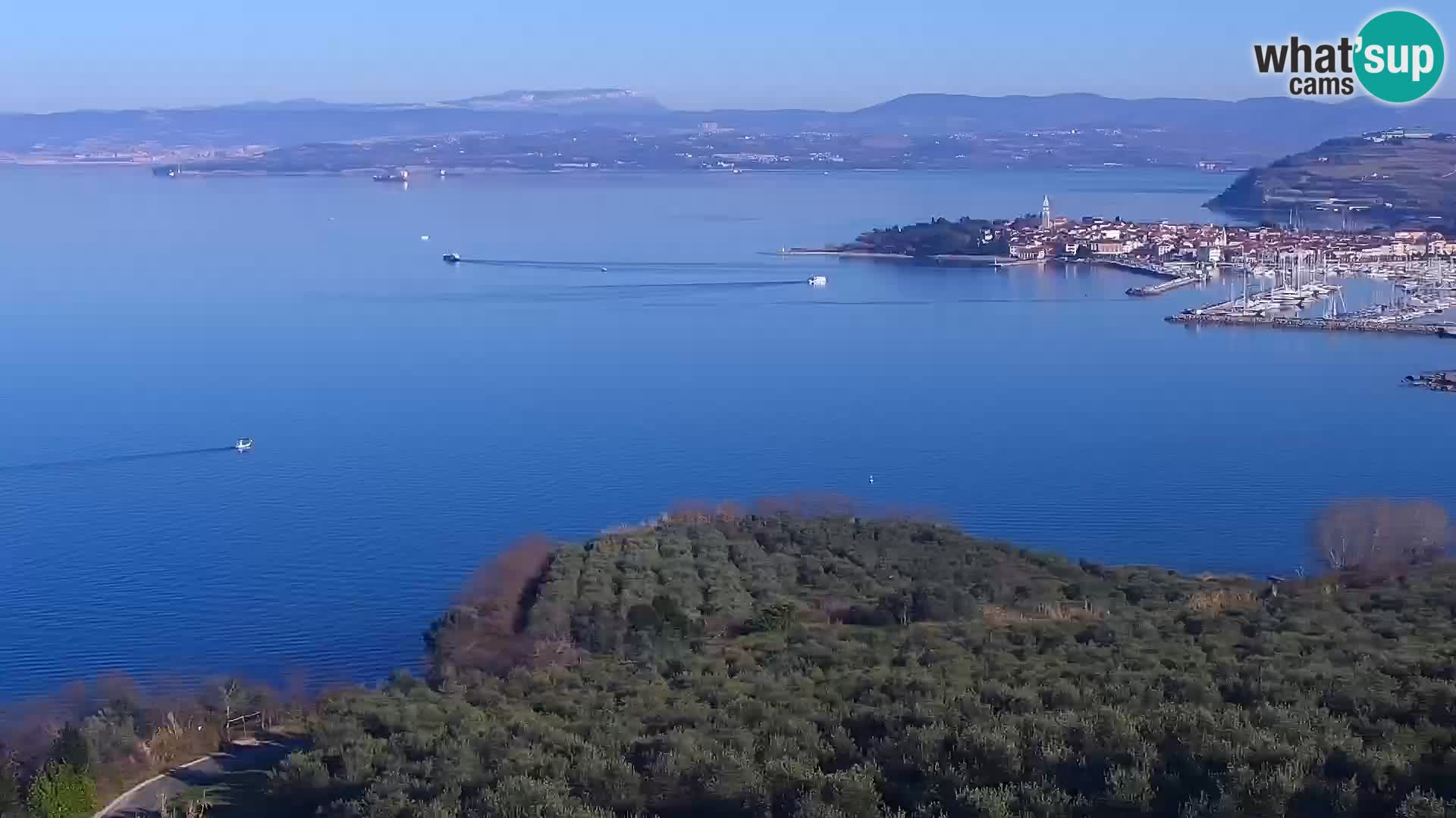 Webcam Izola – plage San Simon