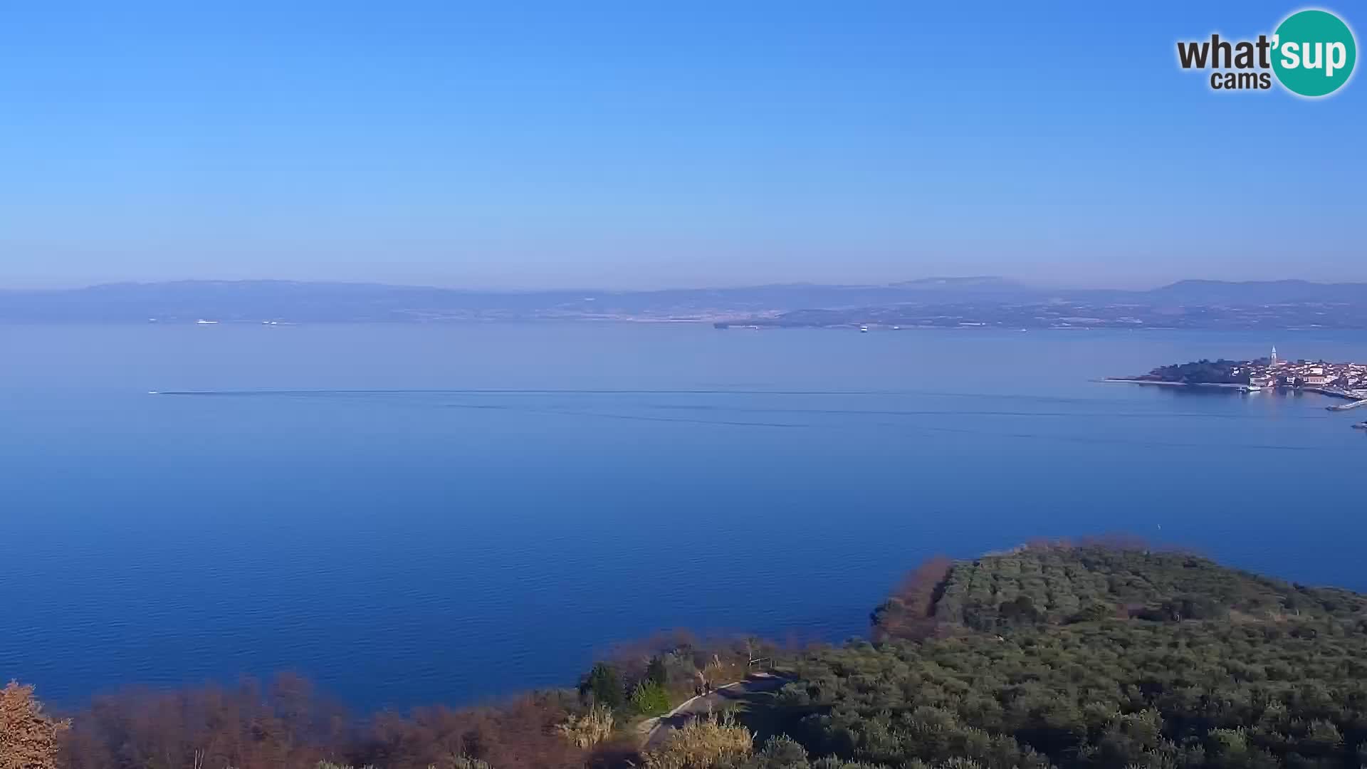 Webcam live Isola – spiaggia San Simone