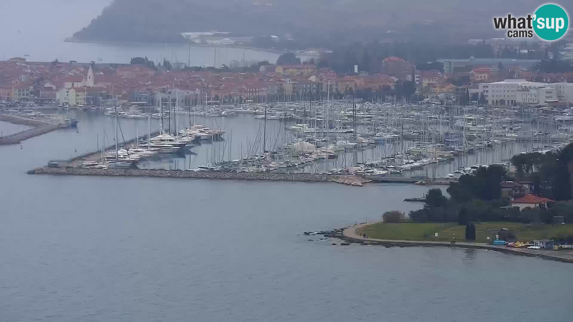 Webcam Izola – plage San Simon