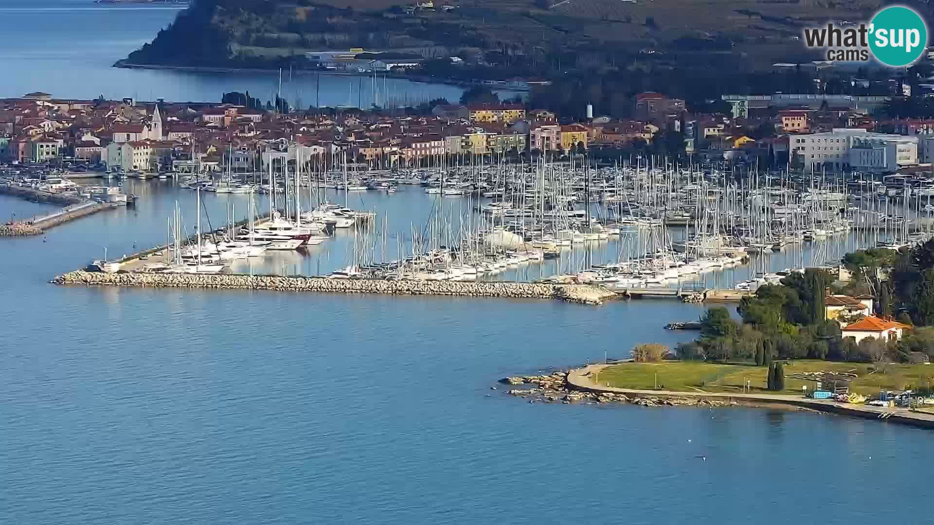 Webcam Izola – Live streaming from San Simon beach