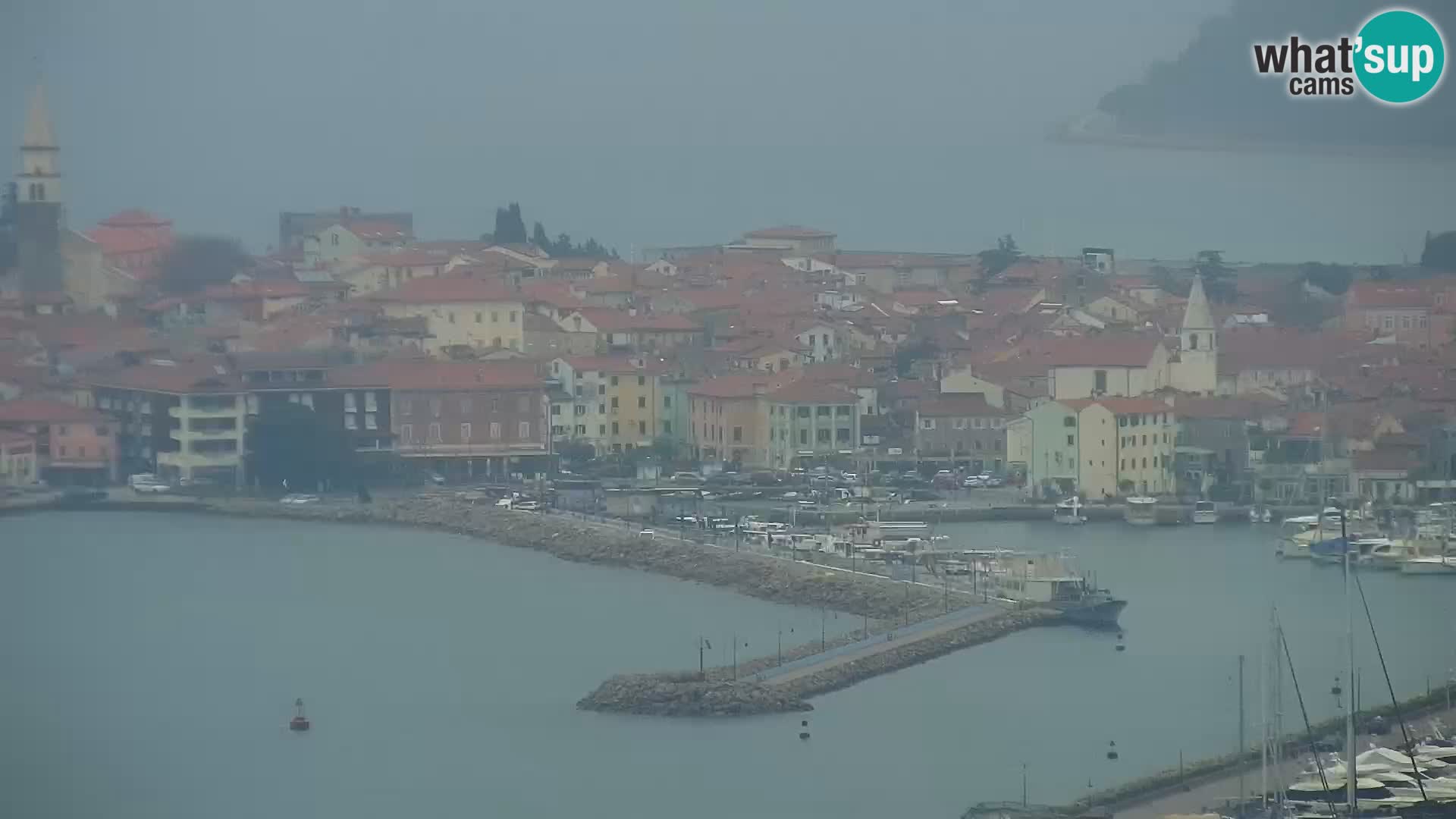 Webcam live Izola – strand San Simon