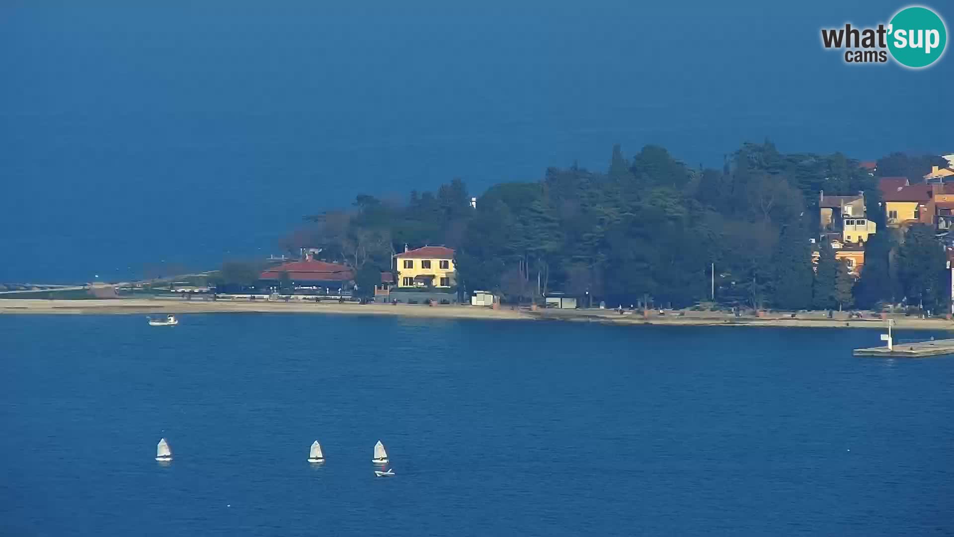 Webcam Izola – plage San Simon