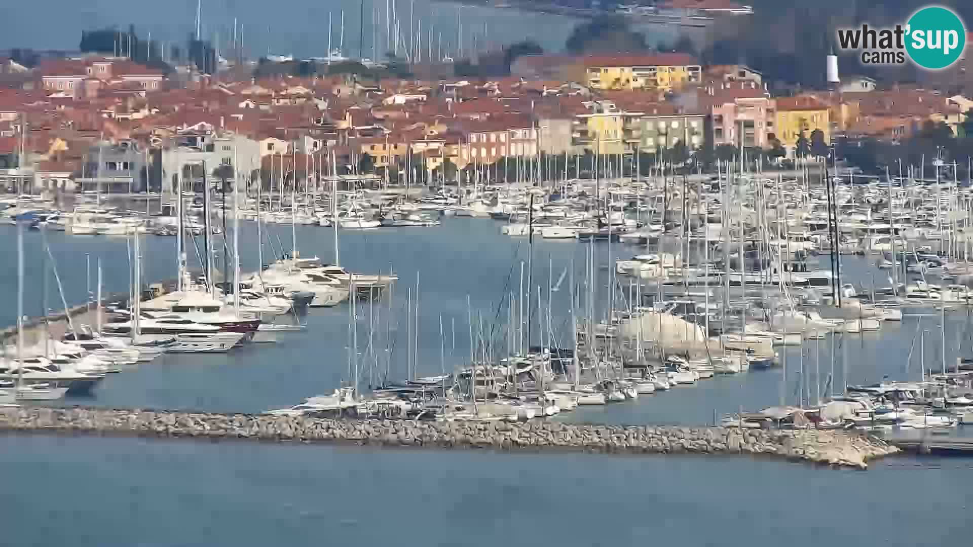 Webcam Izola – plage San Simon