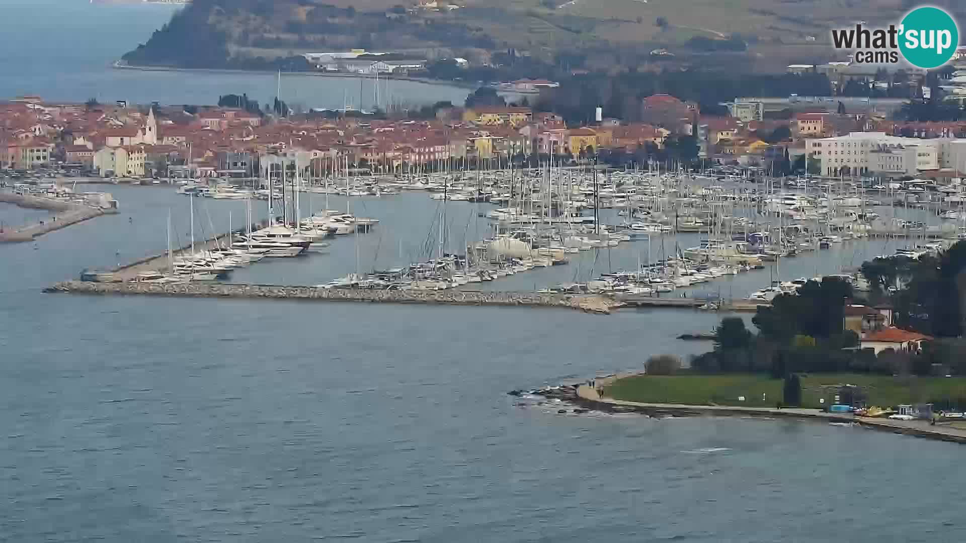 Webcam Izola – plage San Simon