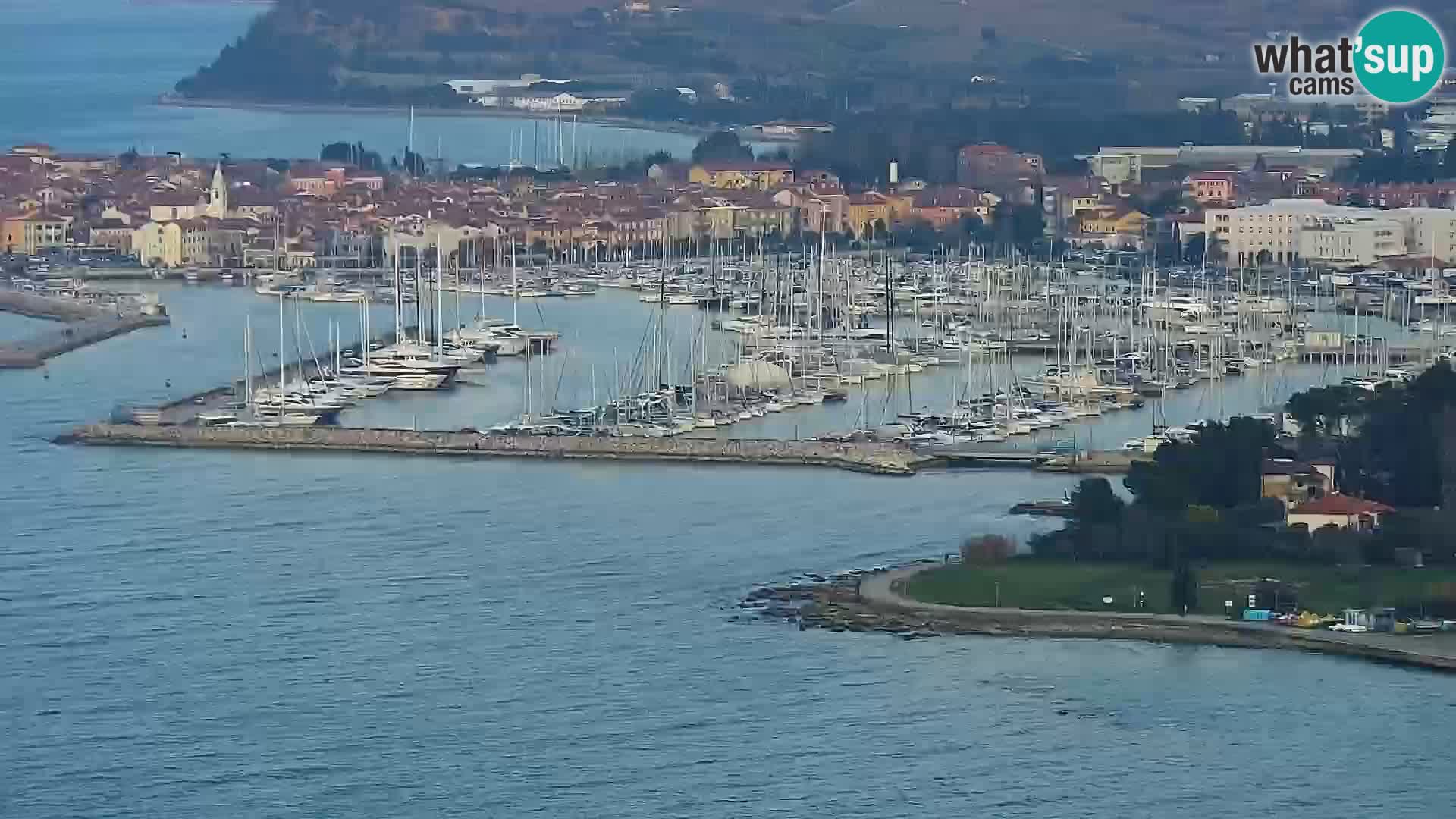 Webcam Izola – playa San Simon