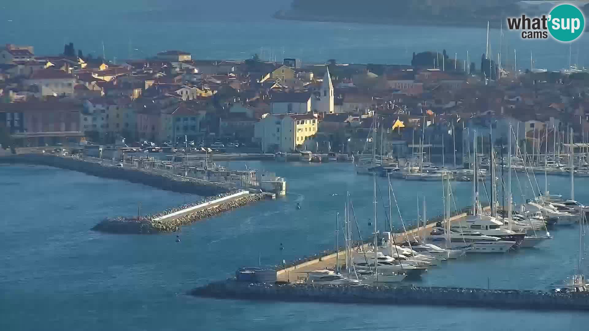 Izola webcam – Herrliche Aussicht von Belvedere Hotels