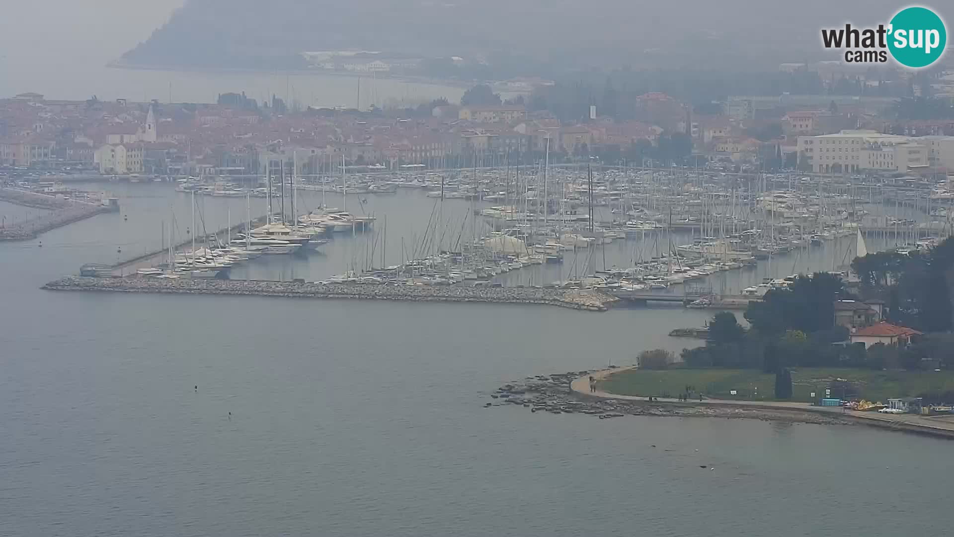 Izola webcam – Amazing view from Belvedere hotels