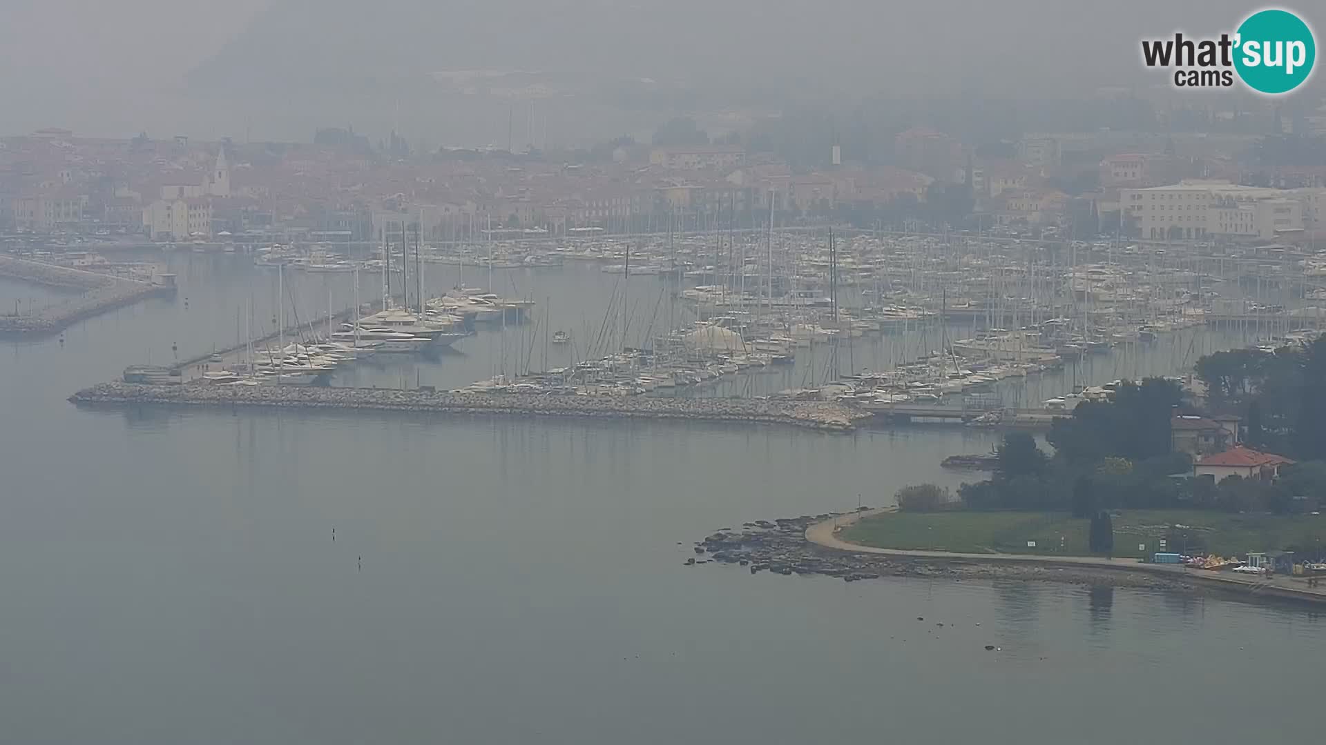 Webcam live Isola – spiaggia San Simone