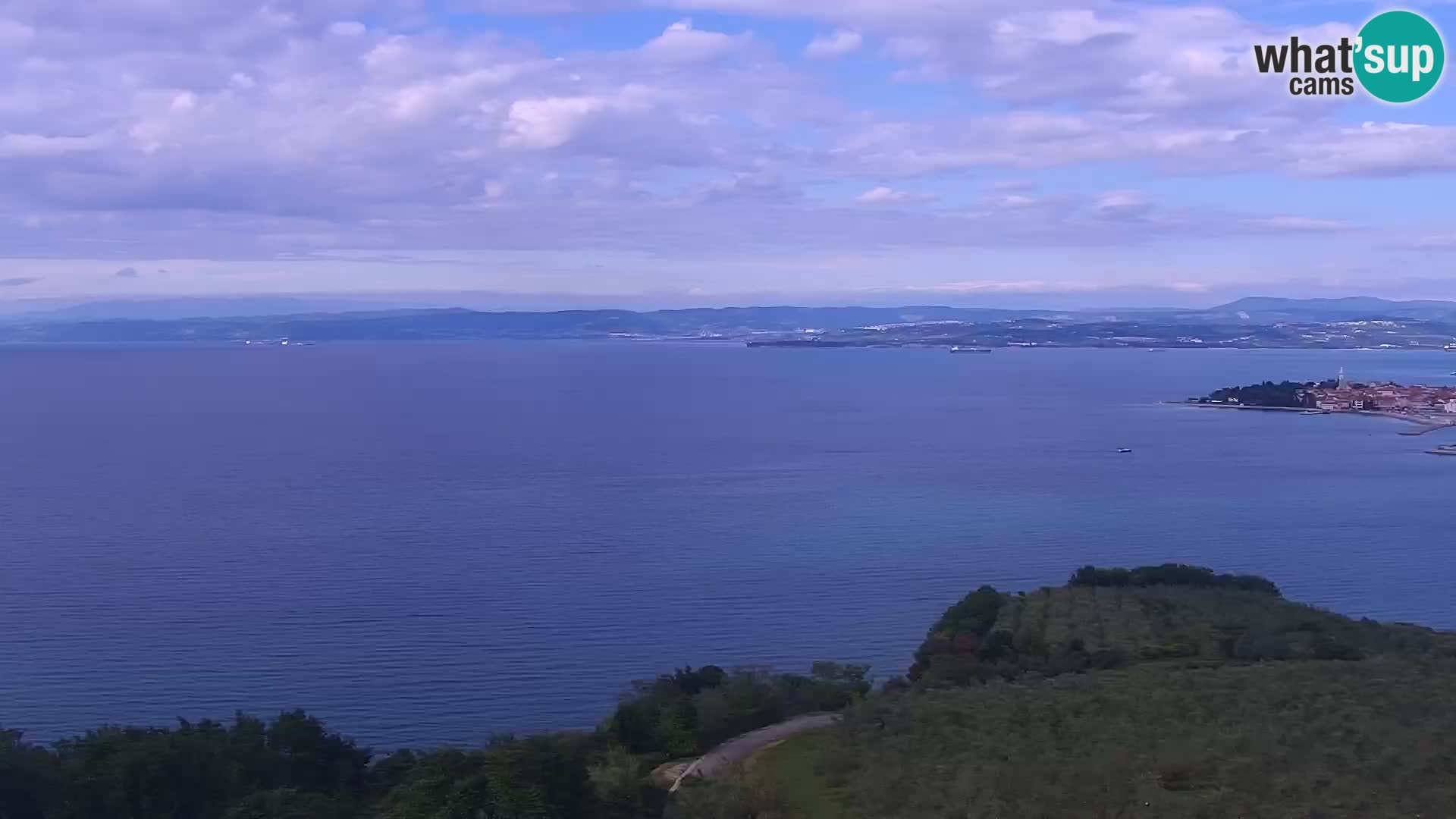Web Kamera Izola – plaža San Simon