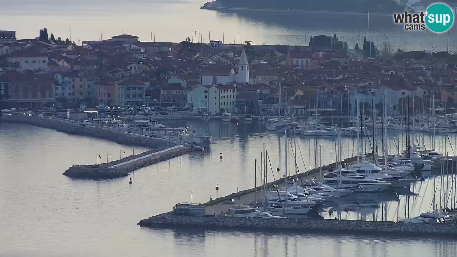 Webcam Izola – plage San Simon