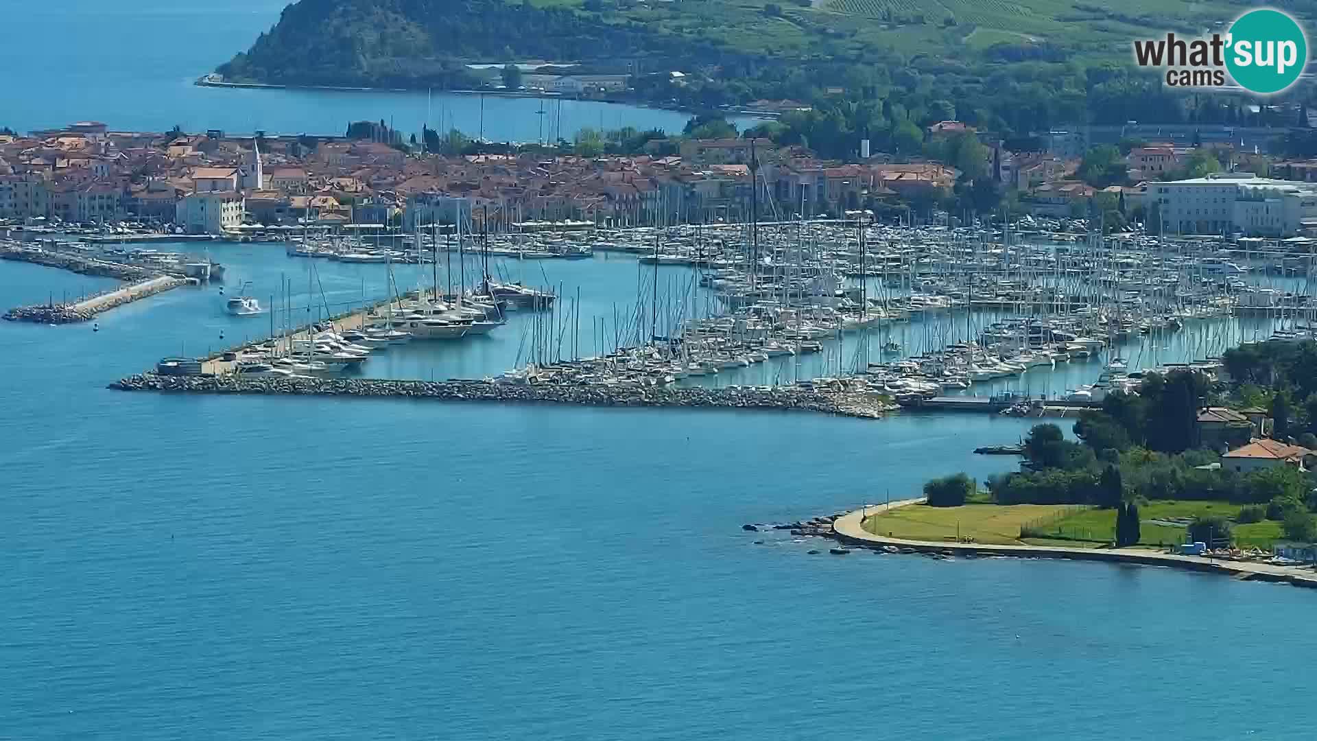 Webcam Izola – Live streaming from San Simon beach