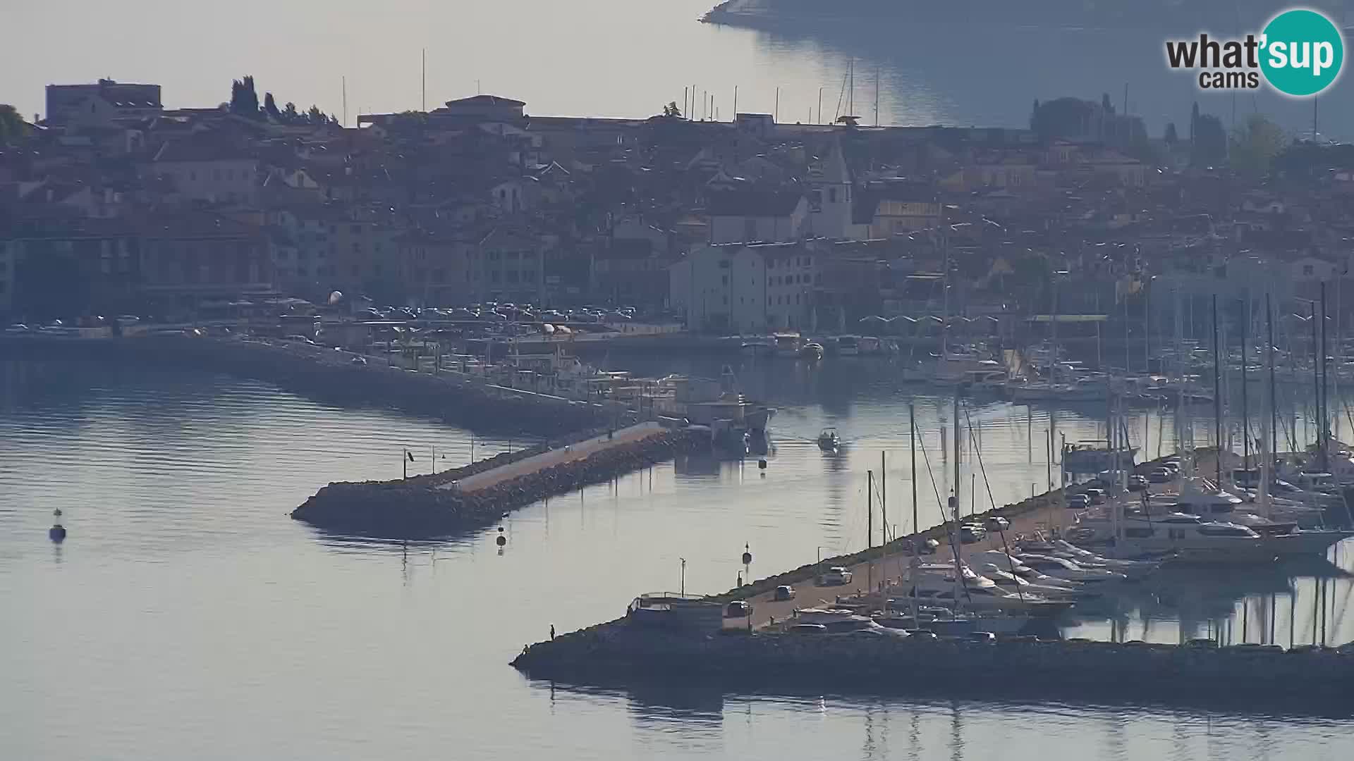 Webcam Izola – playa San Simon