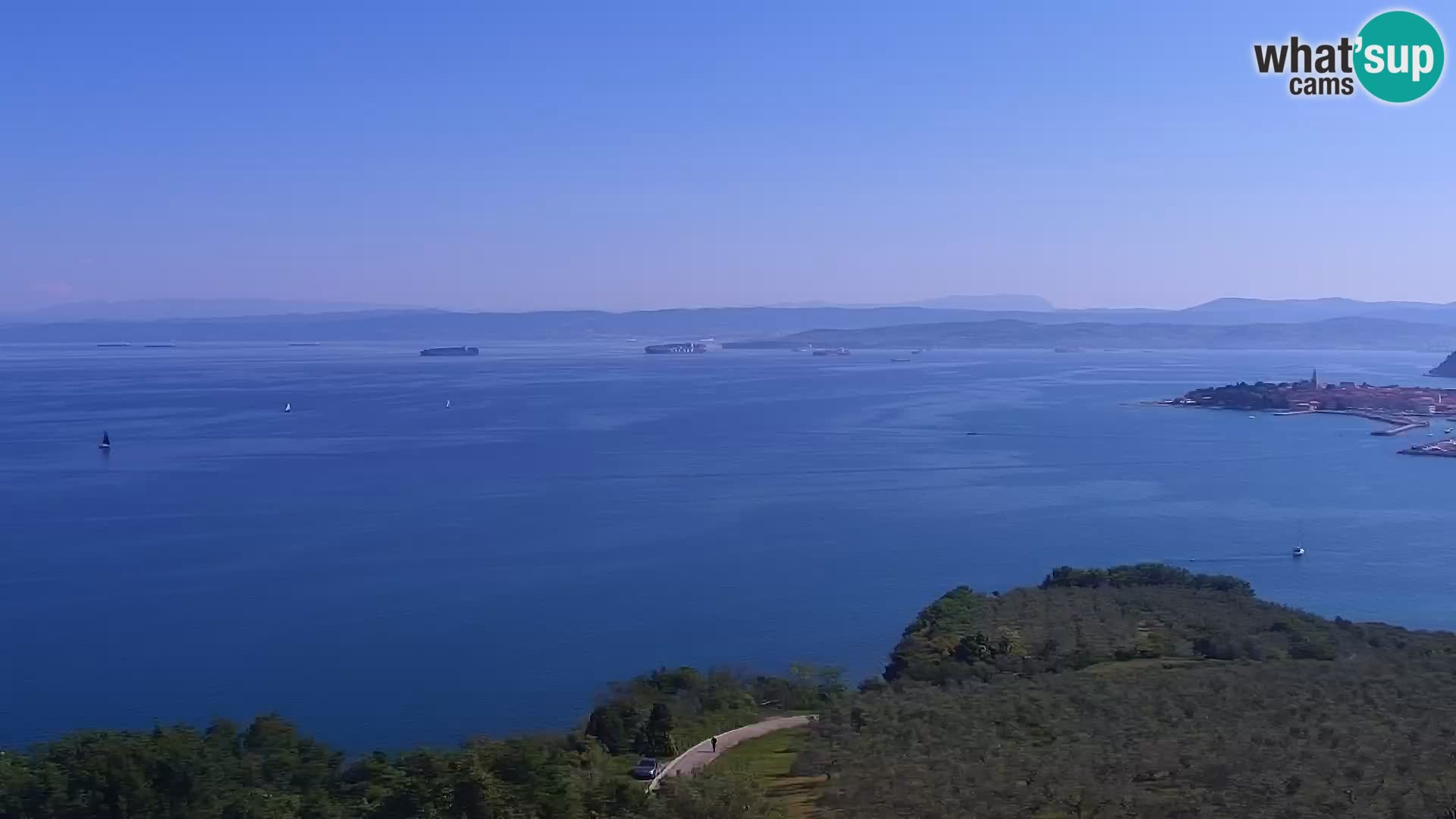 Webcam Izola – plage San Simon