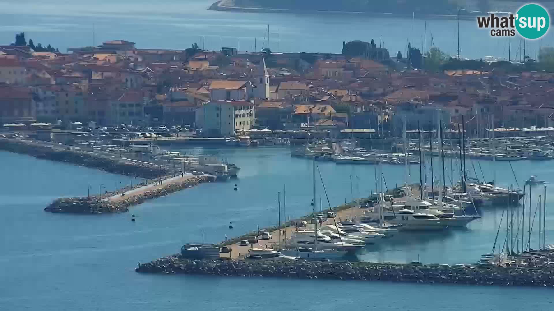 Izola webcam – Amazing view from Belvedere hotels
